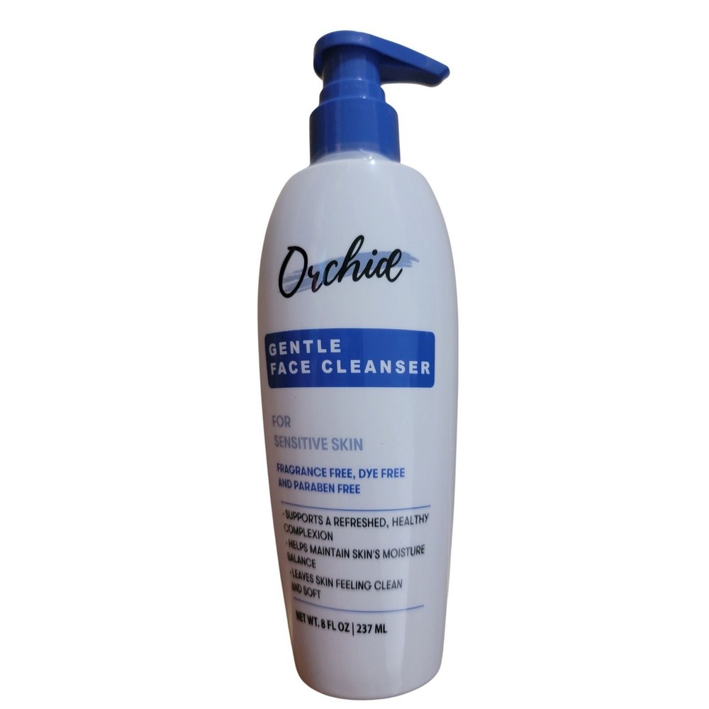 Orchid Gentle Face Cleanser for Sensitive Skin Fragrance Free 8oz  12.00‎ each